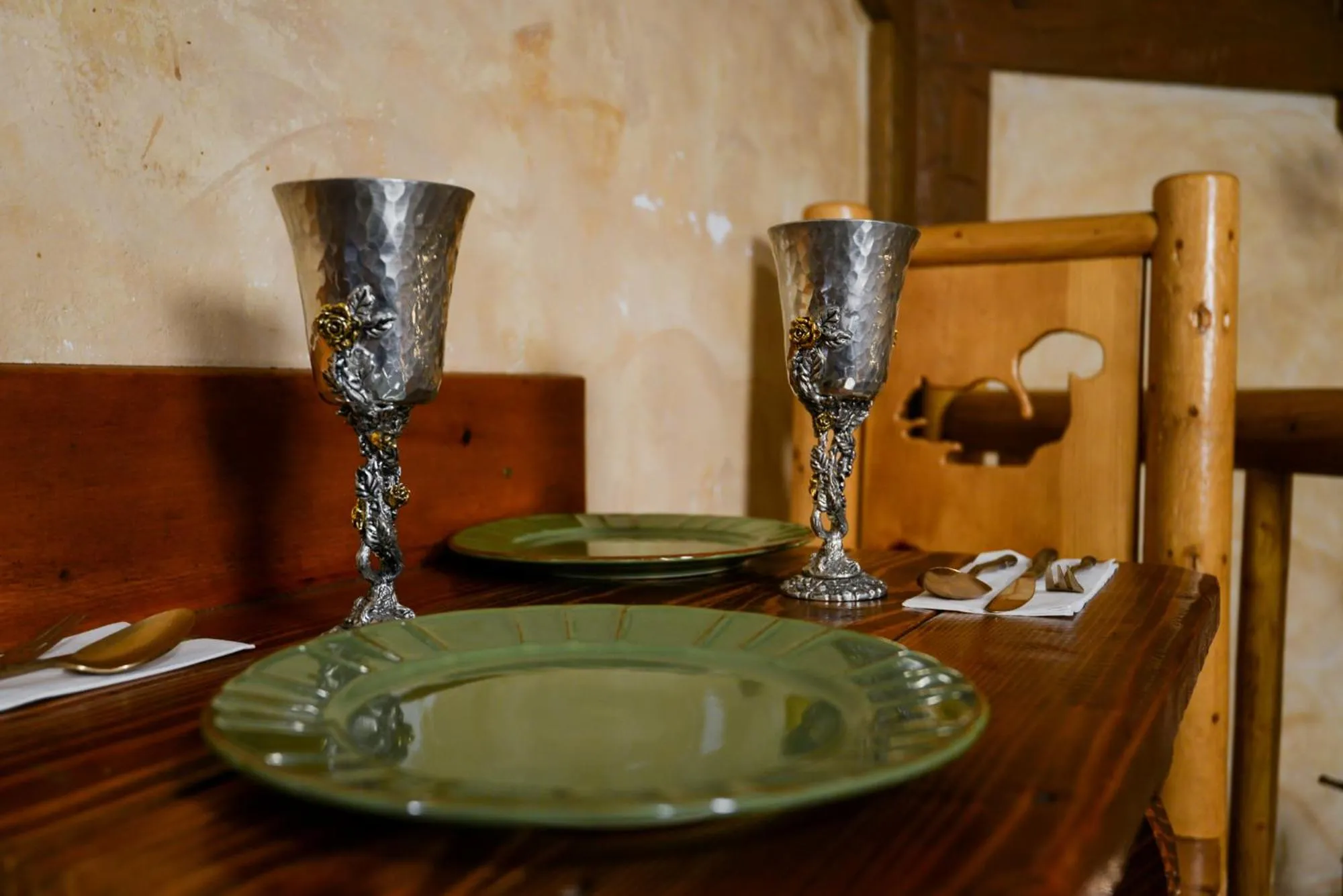 Decorative detail in Castle Wood Theme Cottages- COUPLES ONLY