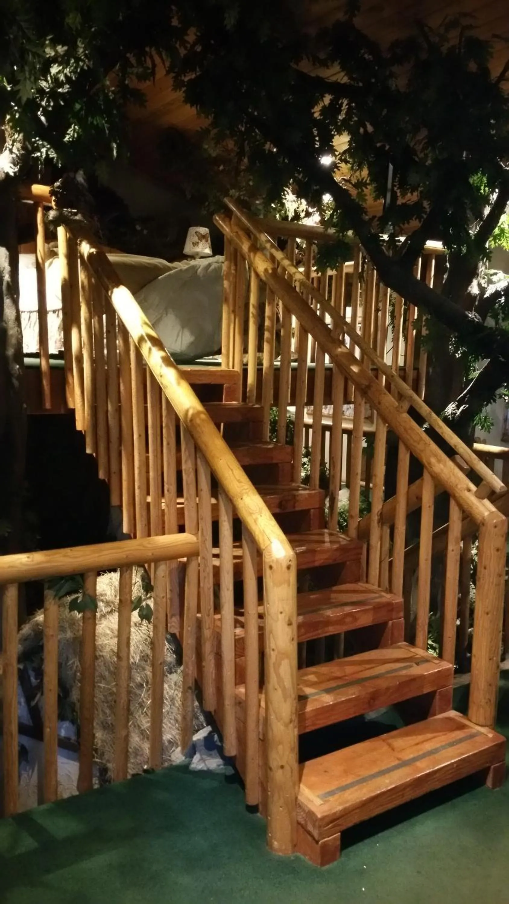 Bed in Castle Wood Theme Cottages- COUPLES ONLY