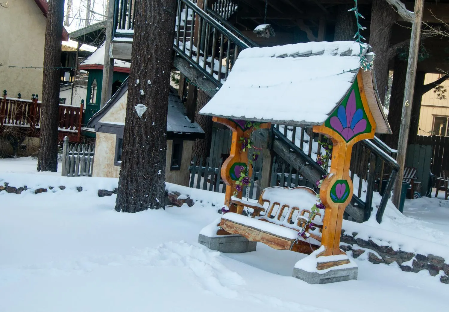 Winter in Castle Wood Theme Cottages- COUPLES ONLY