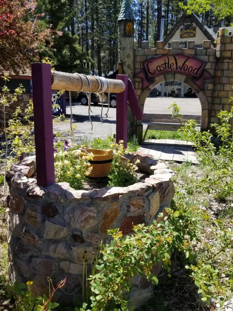 Garden in Castle Wood Theme Cottages- COUPLES ONLY