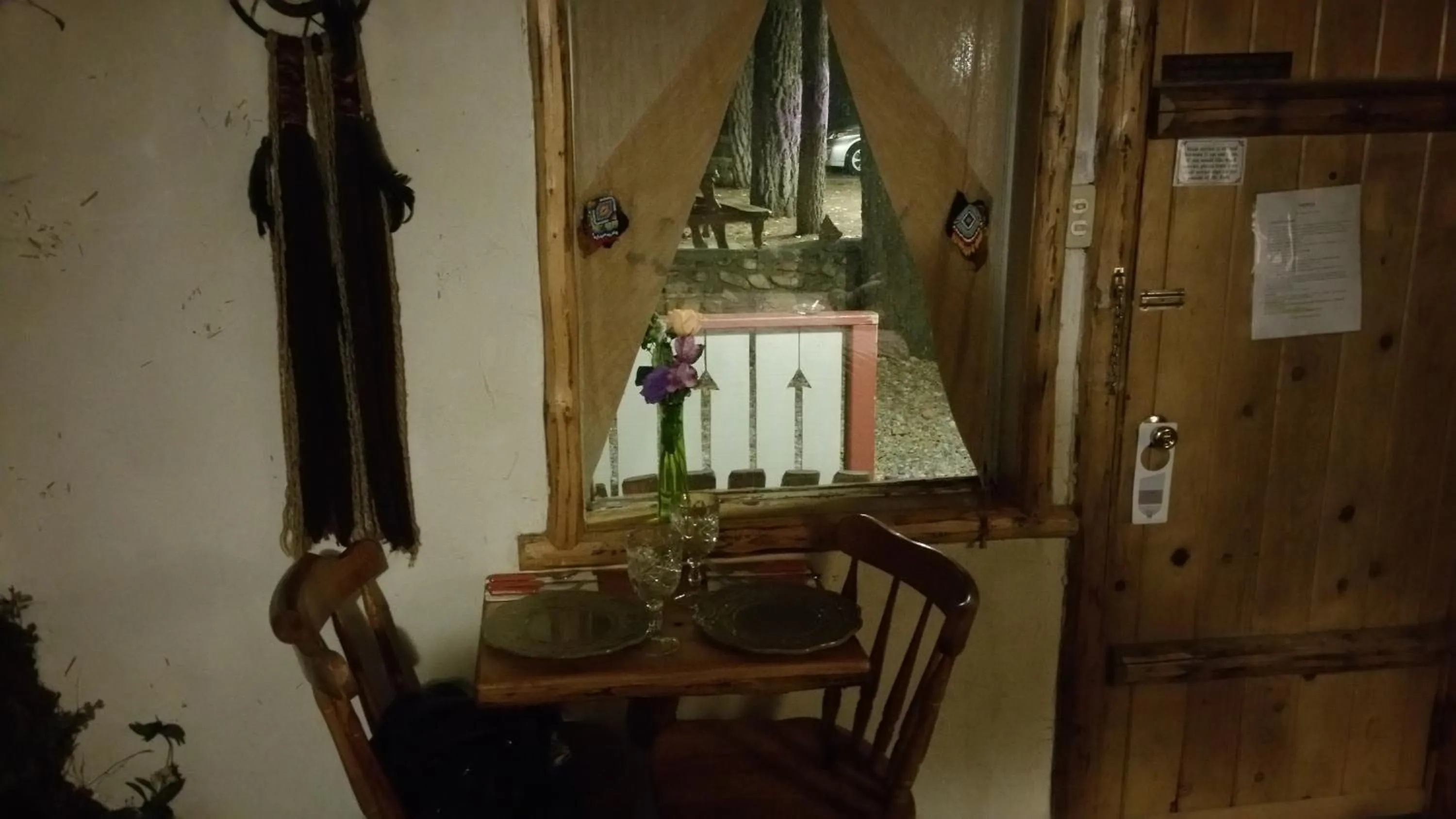 Decorative detail in Castle Wood Theme Cottages- COUPLES ONLY