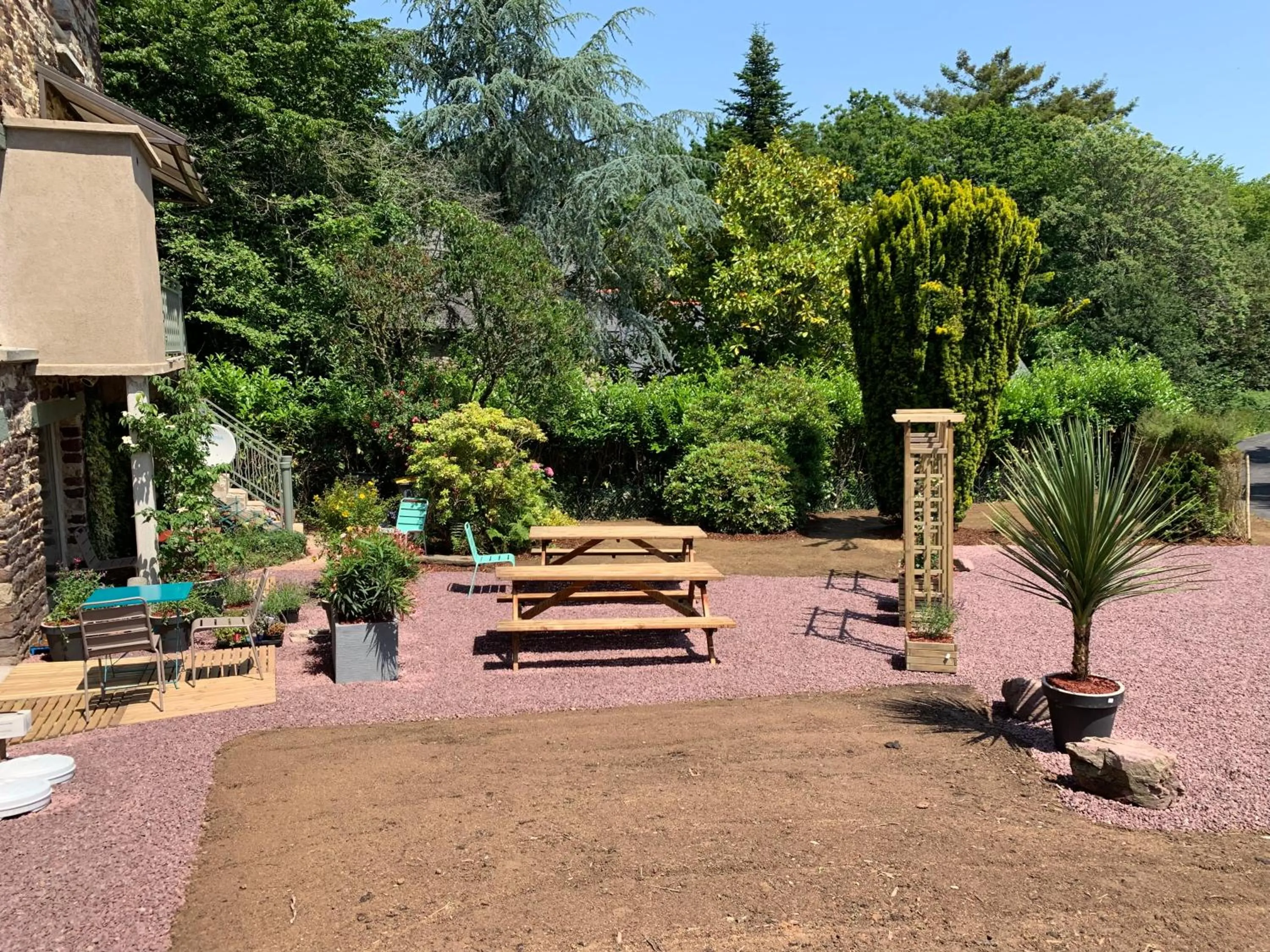 Garden in La maison des Légendes