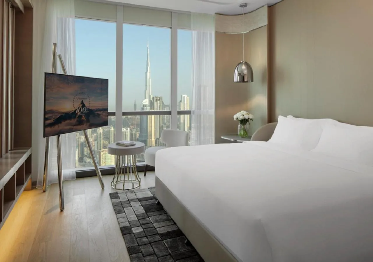 TV and multimedia, Bed in Paramount Hotel Dubai