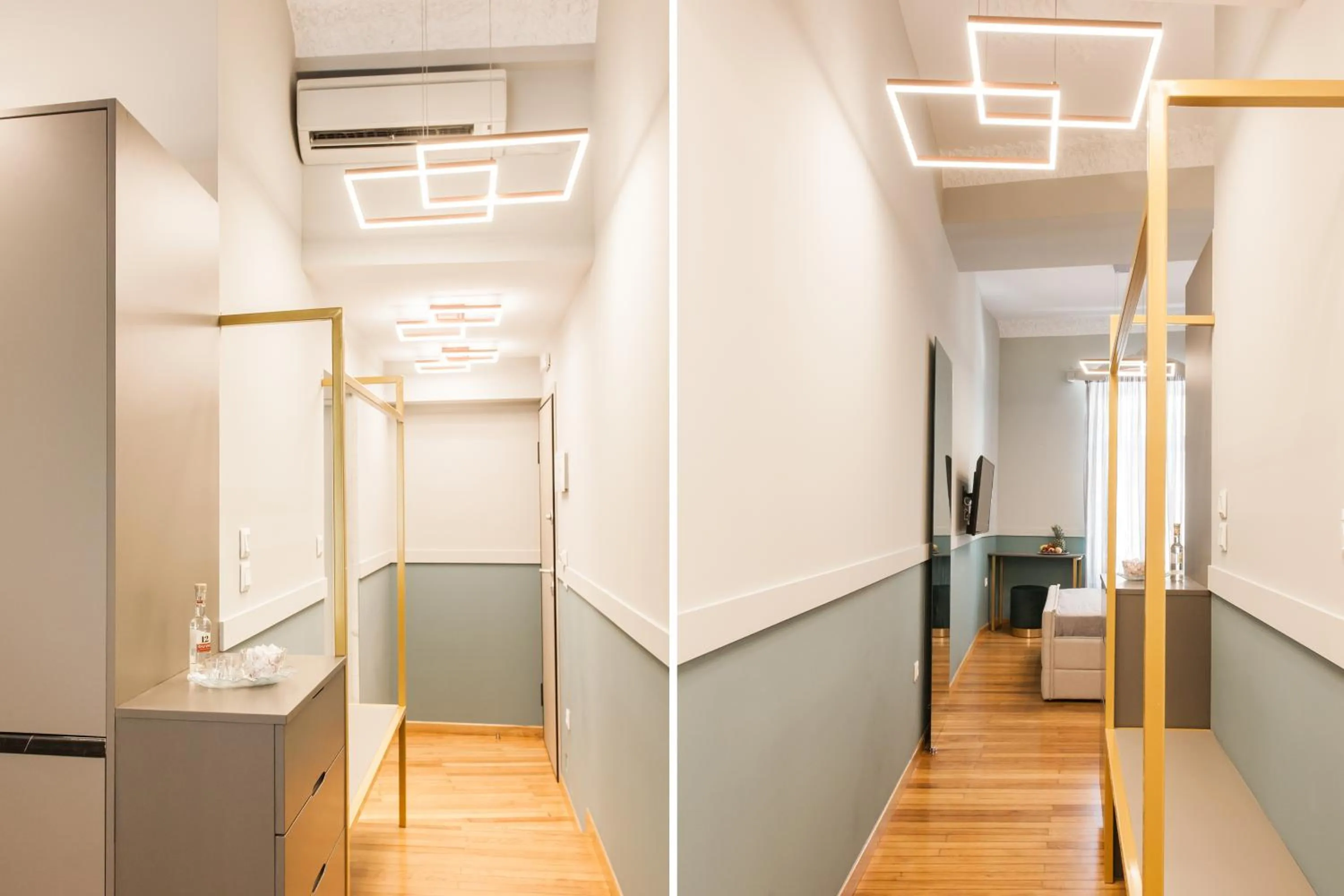 Kitchen or kitchenette in Step One | Luxury Suites right in the heart of Acropolis next to metro station