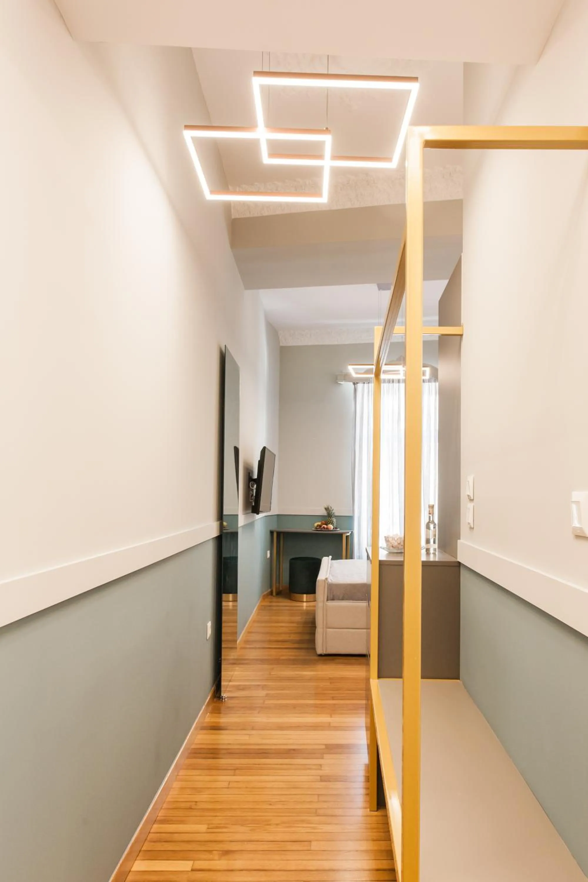 Bed in Step One | Luxury Suites right in the heart of Acropolis next to metro station