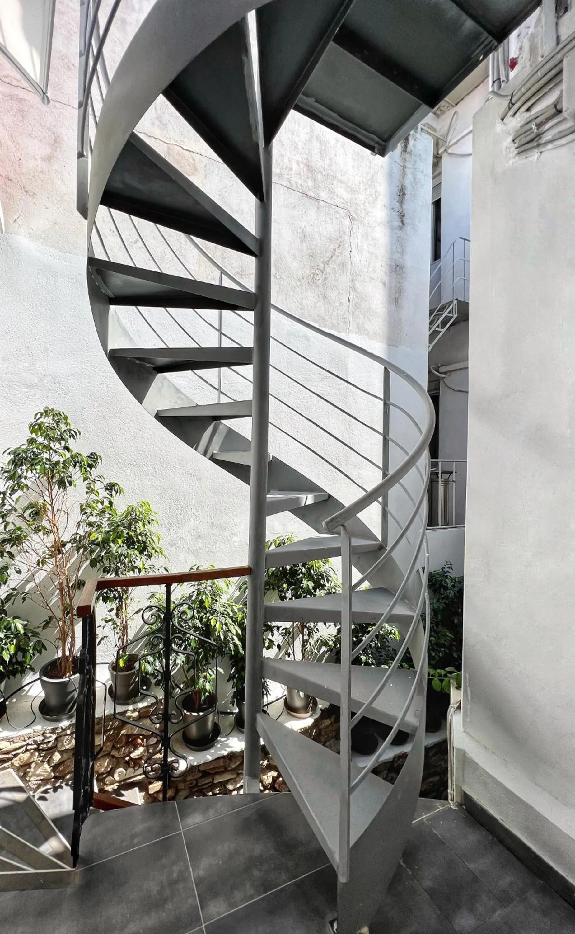 Facade/entrance in Step One | Luxury Suites right in the heart of Acropolis next to metro station