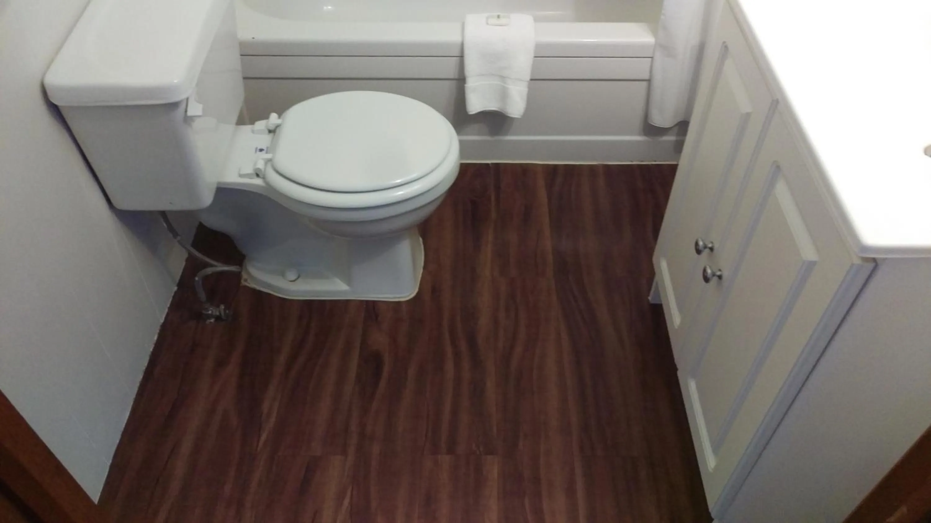 Bathroom in Bay Lake Inn - Frontiersman Motel