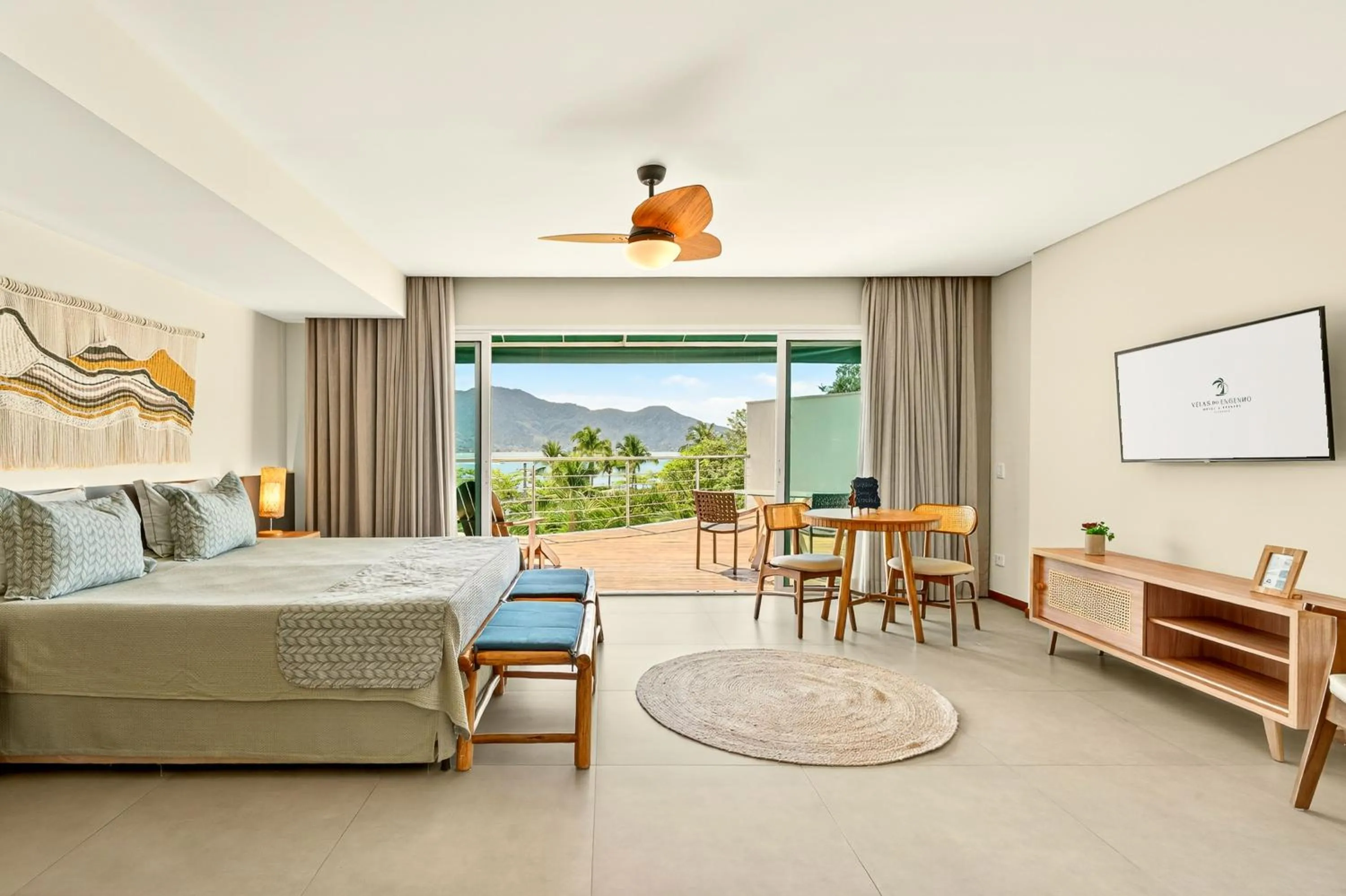 Bed in Hotel Velas do Engenho