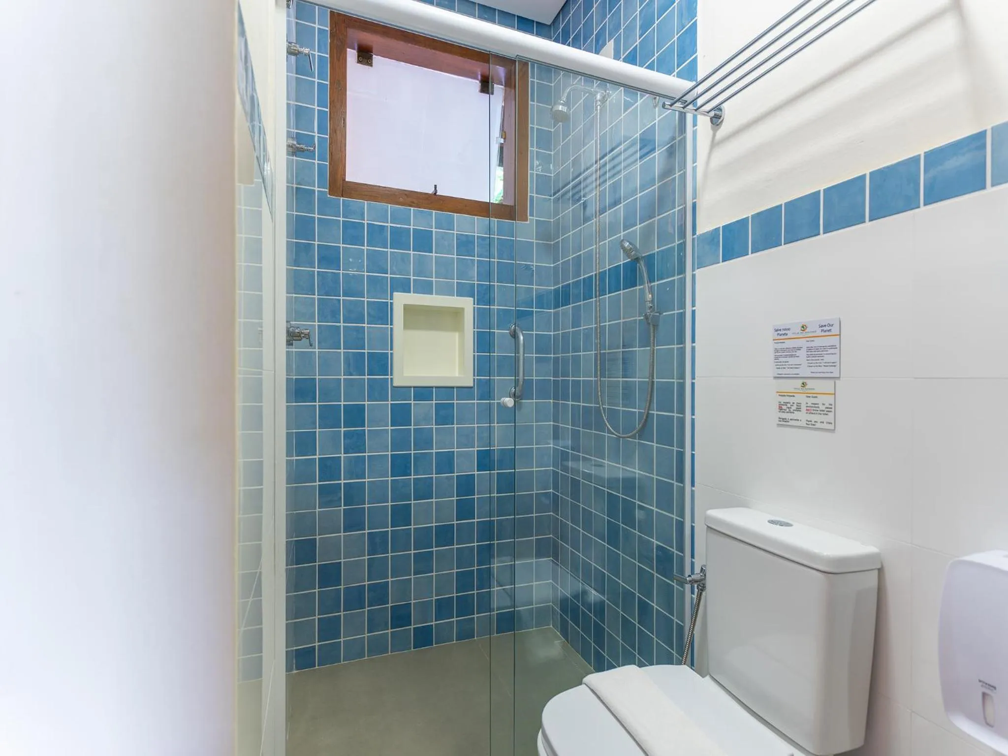 Shower in Hotel Velas do Engenho