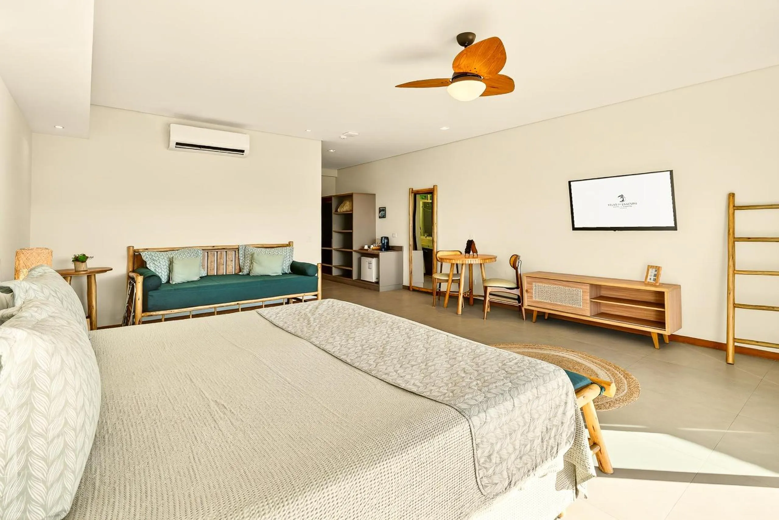 Bed in Hotel Velas do Engenho