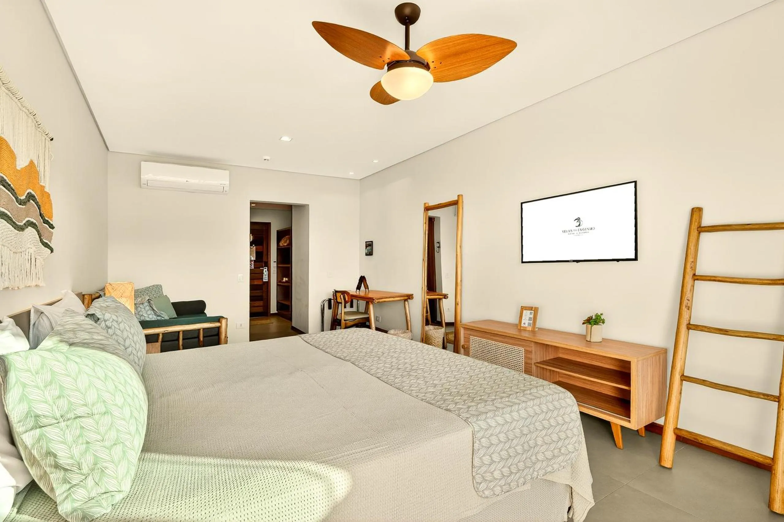 Bed in Hotel Velas do Engenho