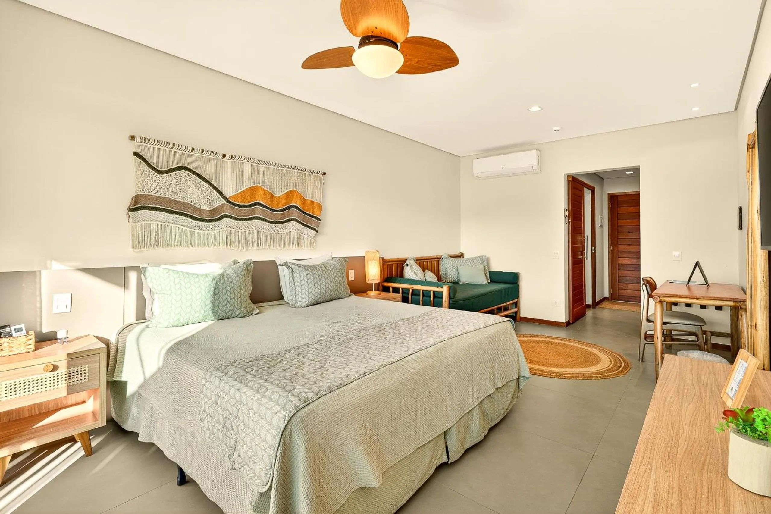 Bed in Hotel Velas do Engenho