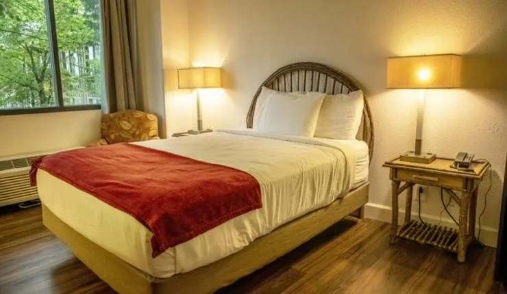 Photo of the whole room, Bed in Unicoi State Park & Lodge