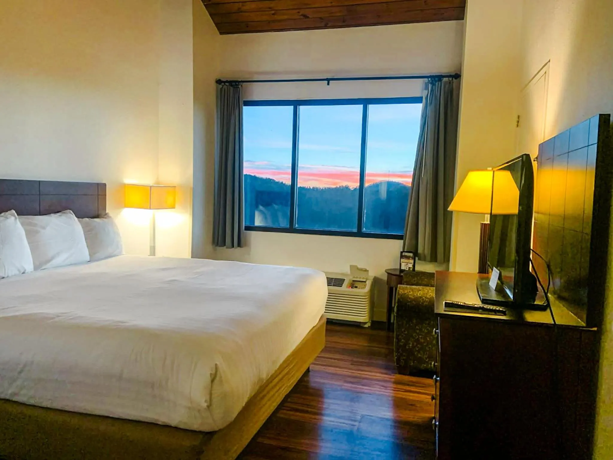 Bed in Unicoi State Park & Lodge