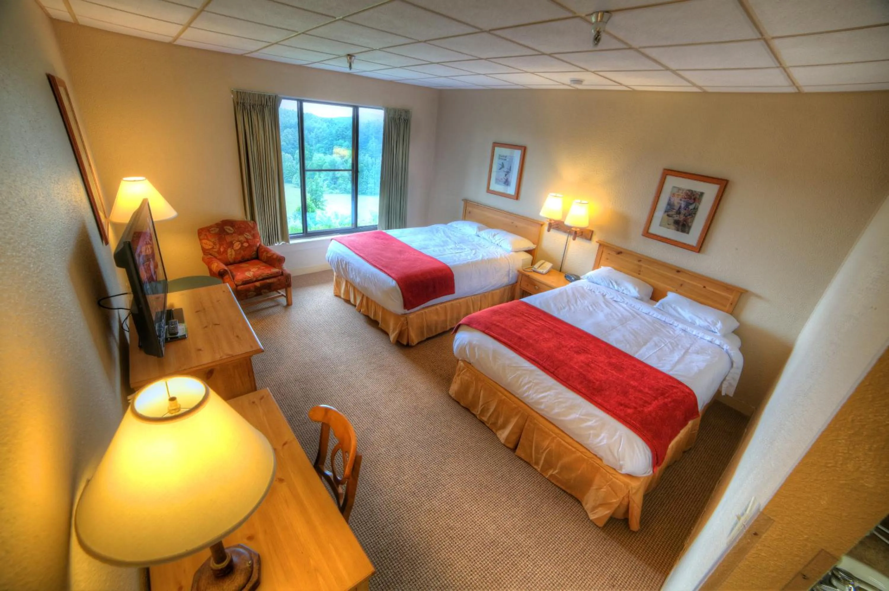 Photo of the whole room, Bed in Unicoi State Park & Lodge