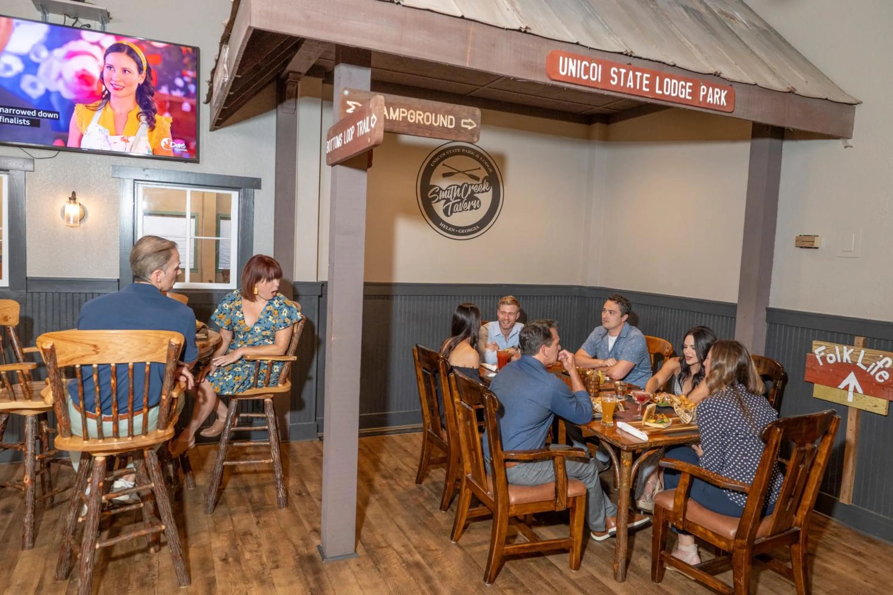 Restaurant/places to eat in Unicoi State Park & Lodge