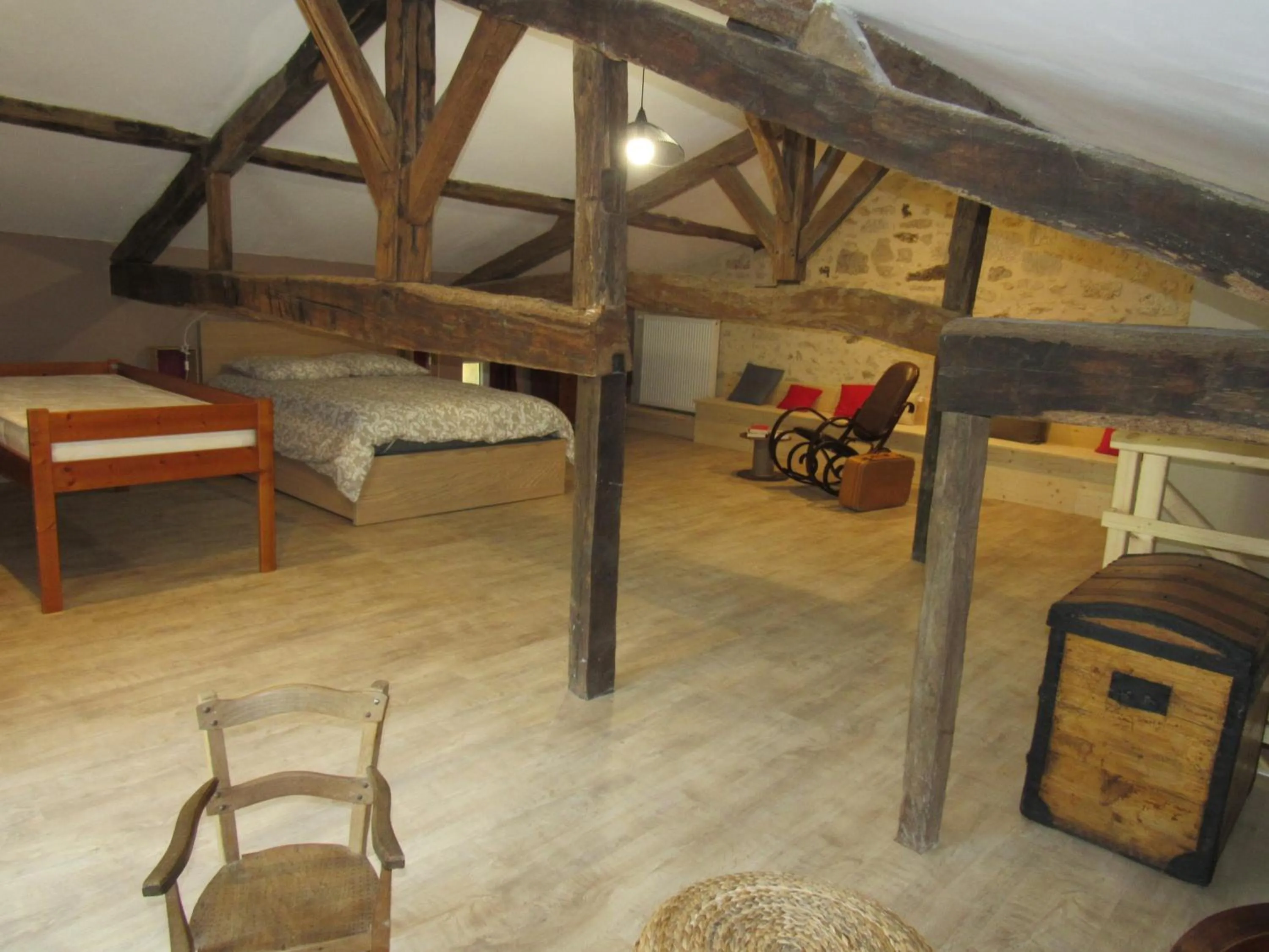 Bed in La Maison des Graves