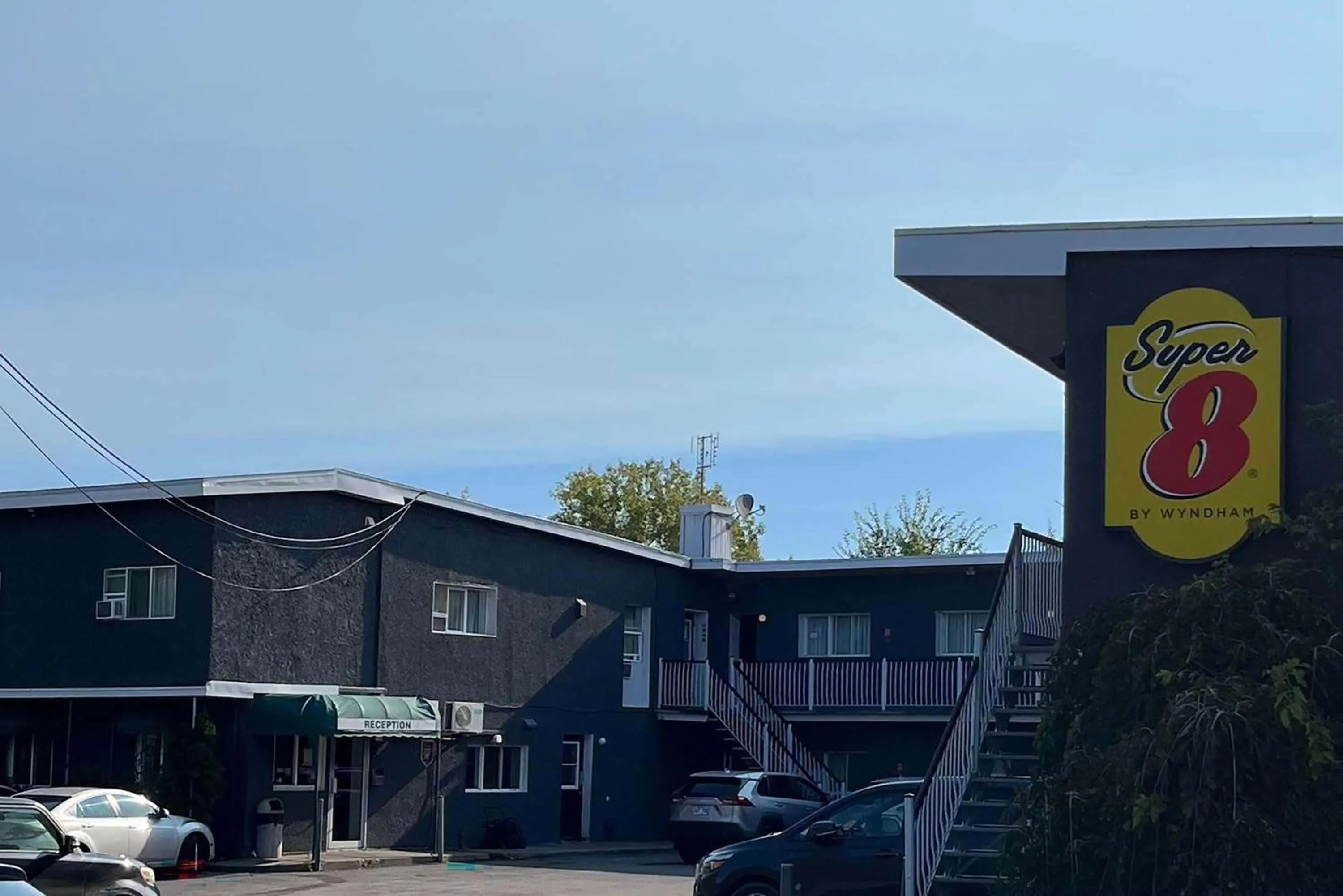 Property building in Super 8 by Wyndham Montreal