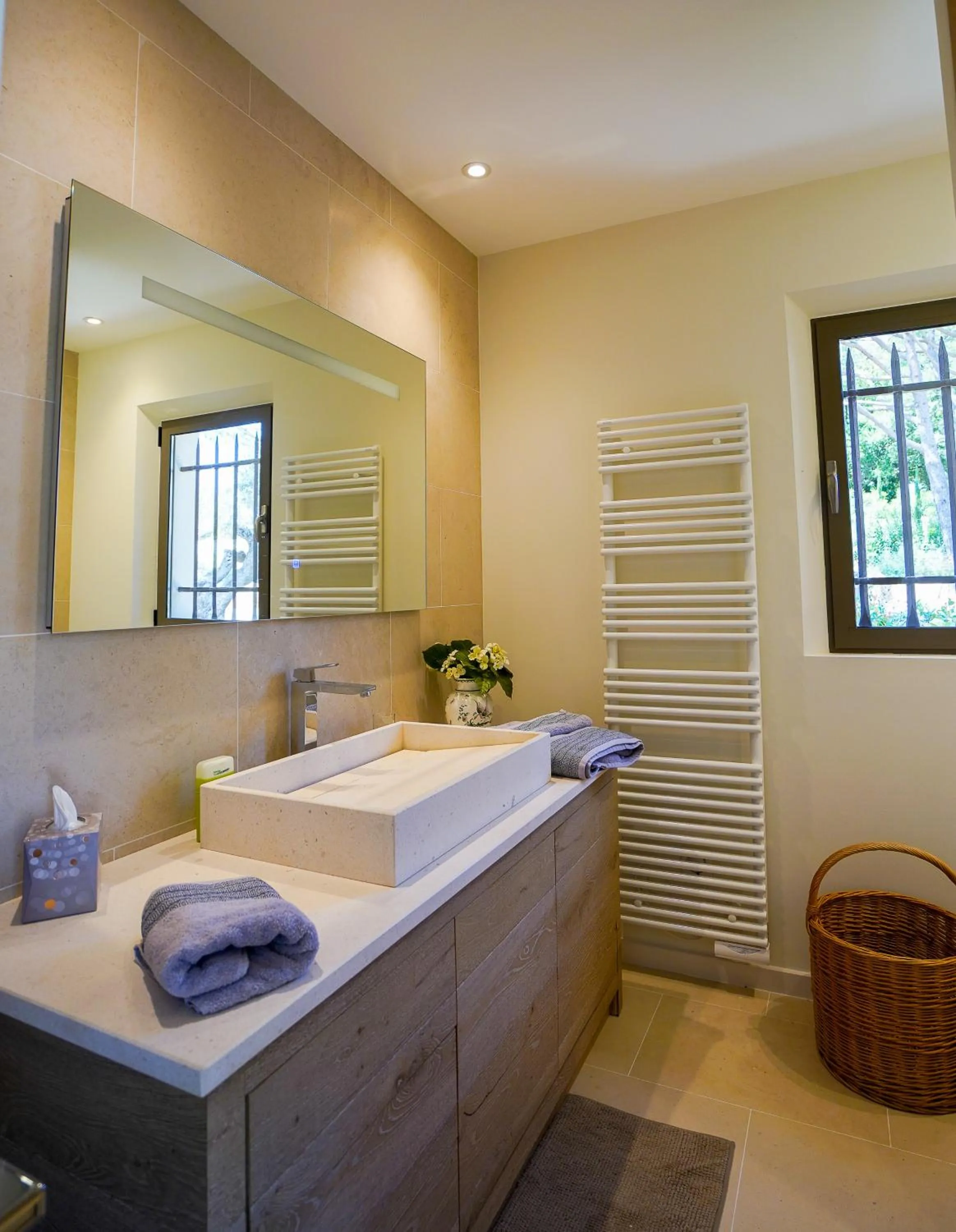 Bathroom in villa Sant-Anna