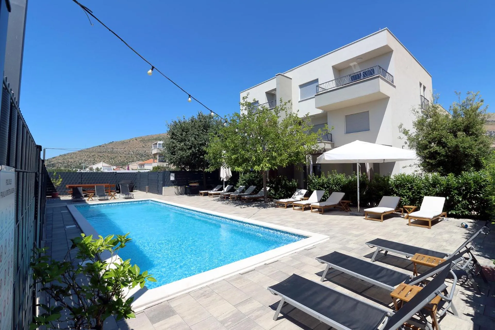 Swimming pool in Bulli Croatia