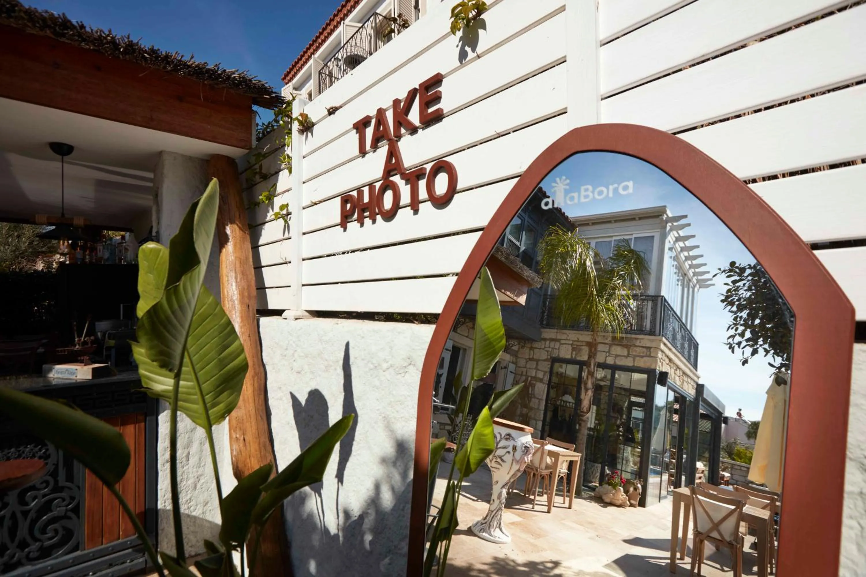 Garden in AlaBora Hotel