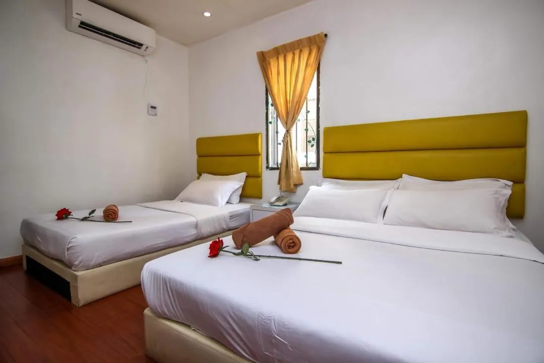 Bed in Rose Cottage Hotel Bandar Seri Alam