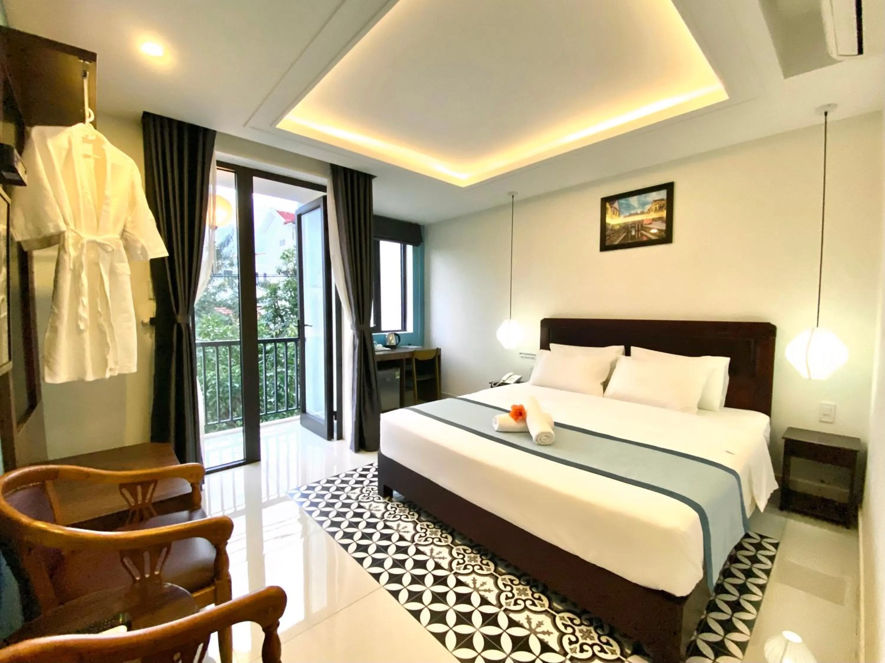 Photo of the whole room, Bed in Grand Holiday Hoian Villa
