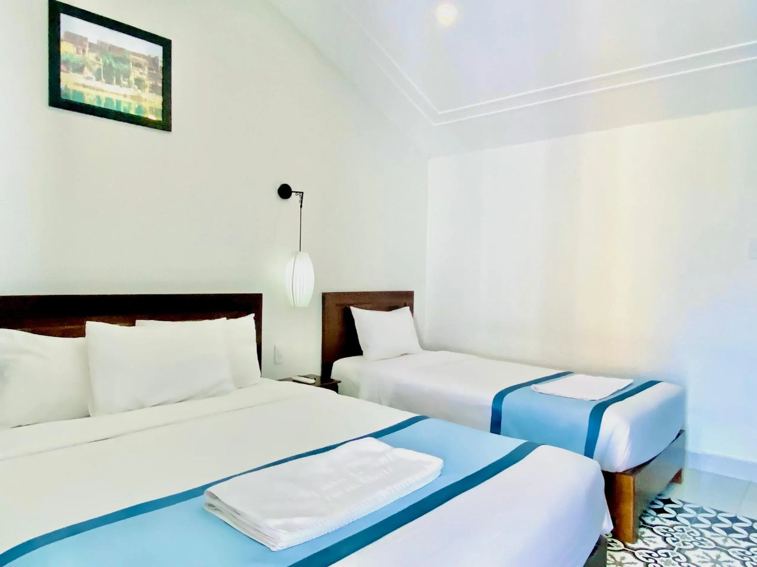 Bedroom, Bed in Grand Holiday Hoian Villa