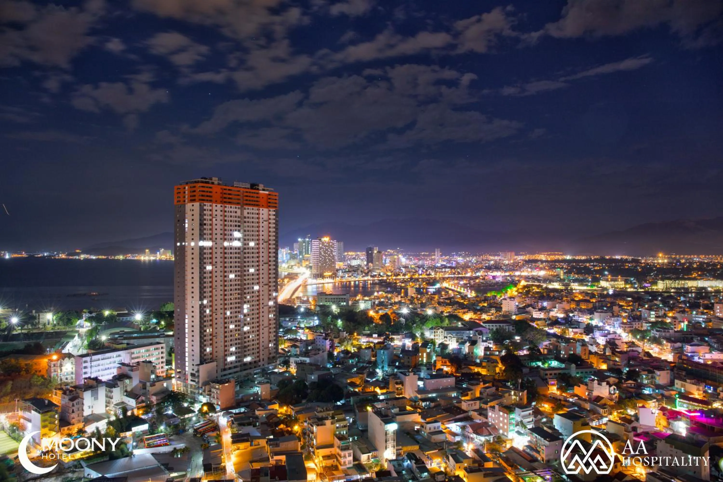 Bird's eye view in Nha Trang Moony Hotel