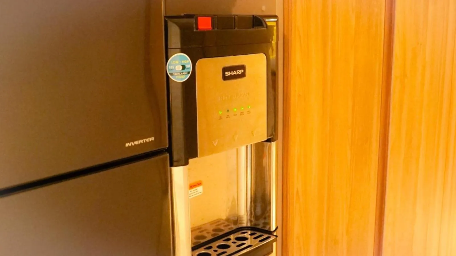 Kitchen or kitchenette in Nagomi Suites & Hotel