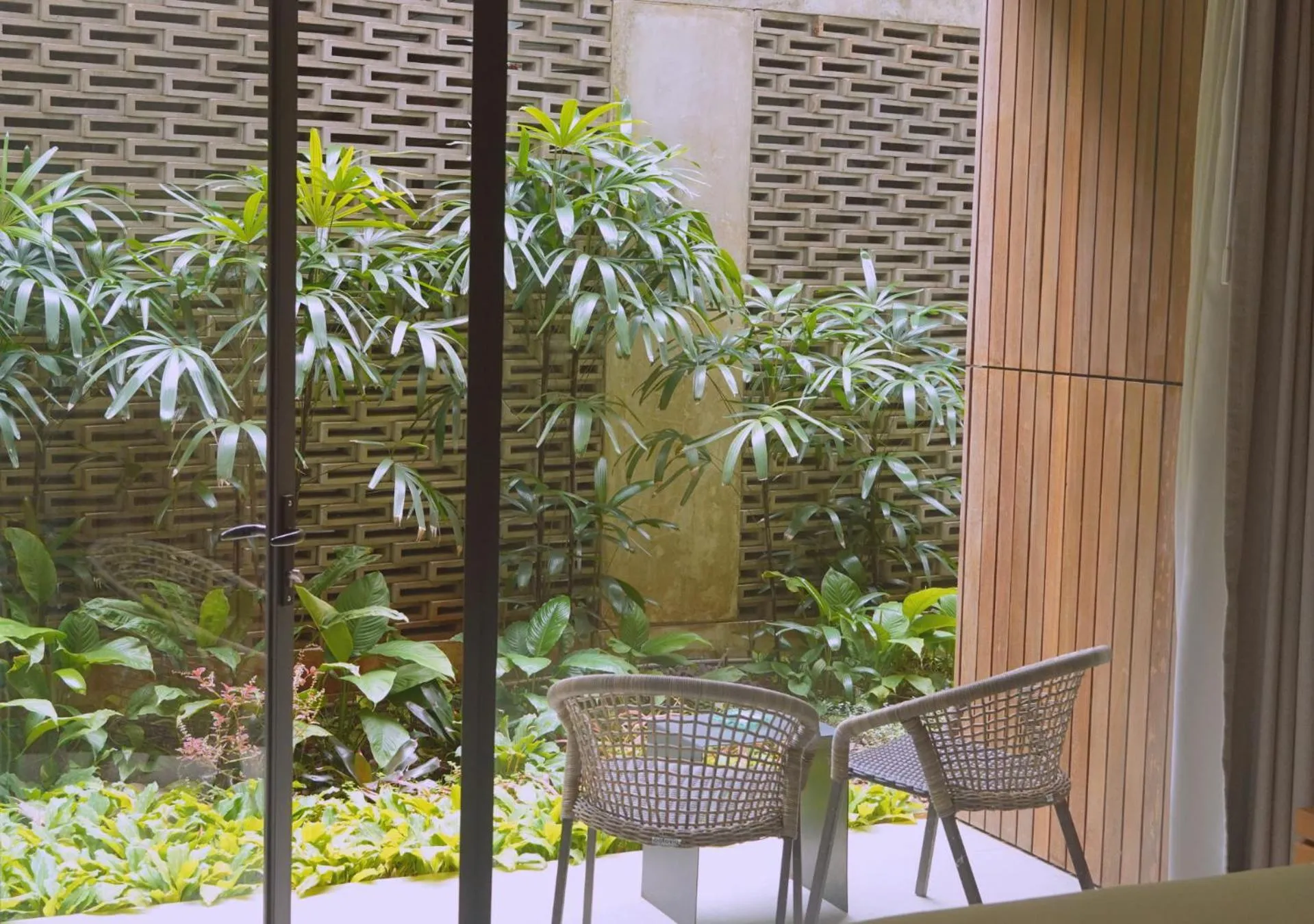 Garden view in Nagomi Suites & Hotel