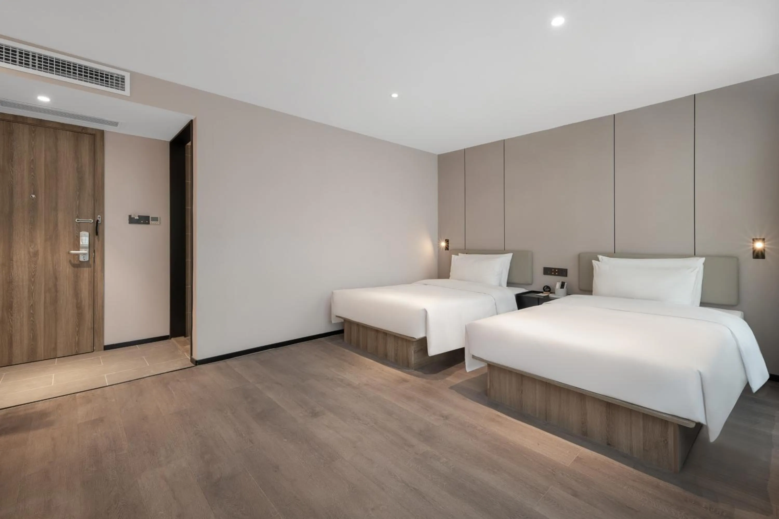 Bed in Atour Hotel Chengdu New Convention and Exhibition Center Branch