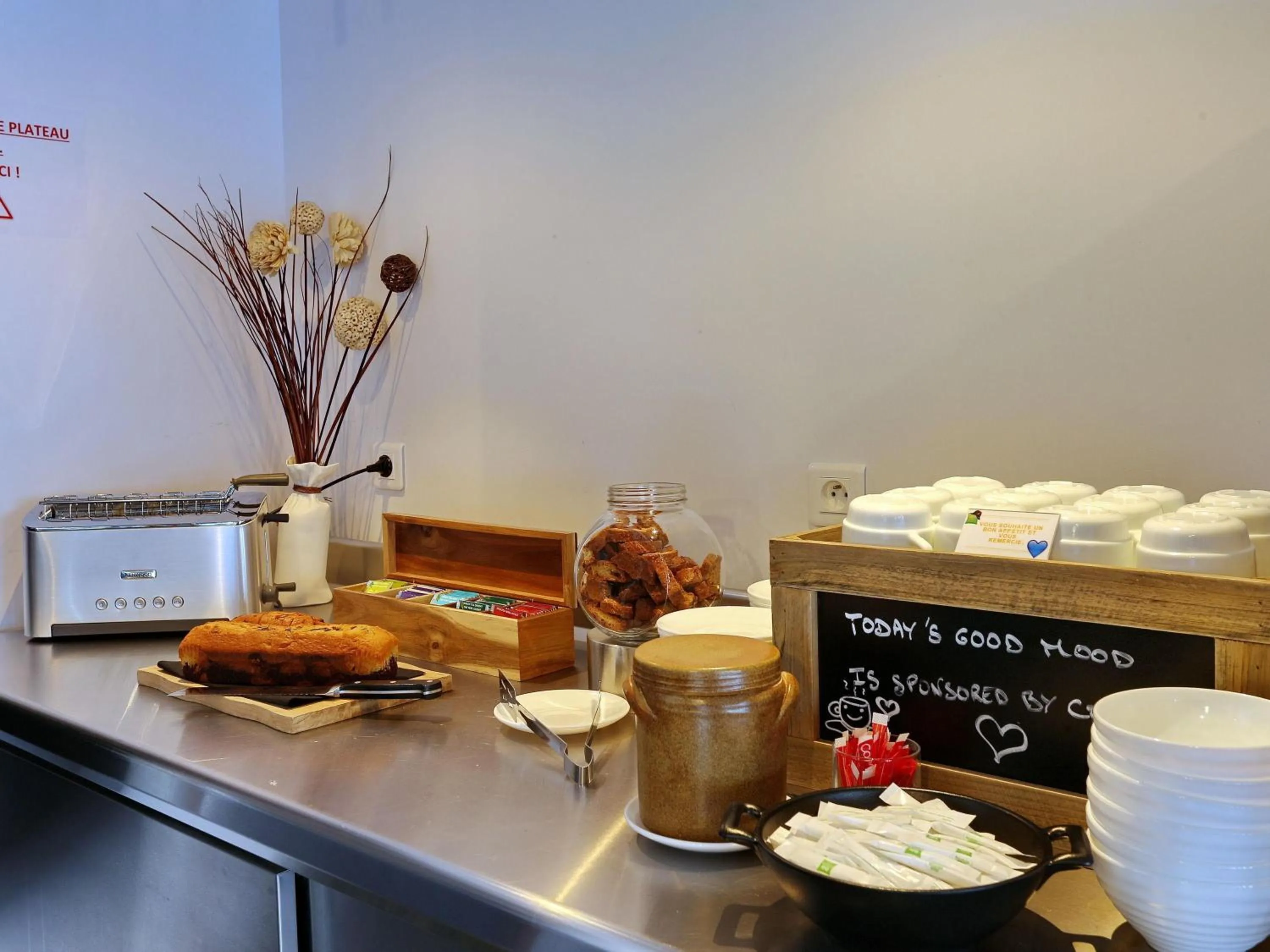 Breakfast in ibis Styles Ajaccio Napoleon