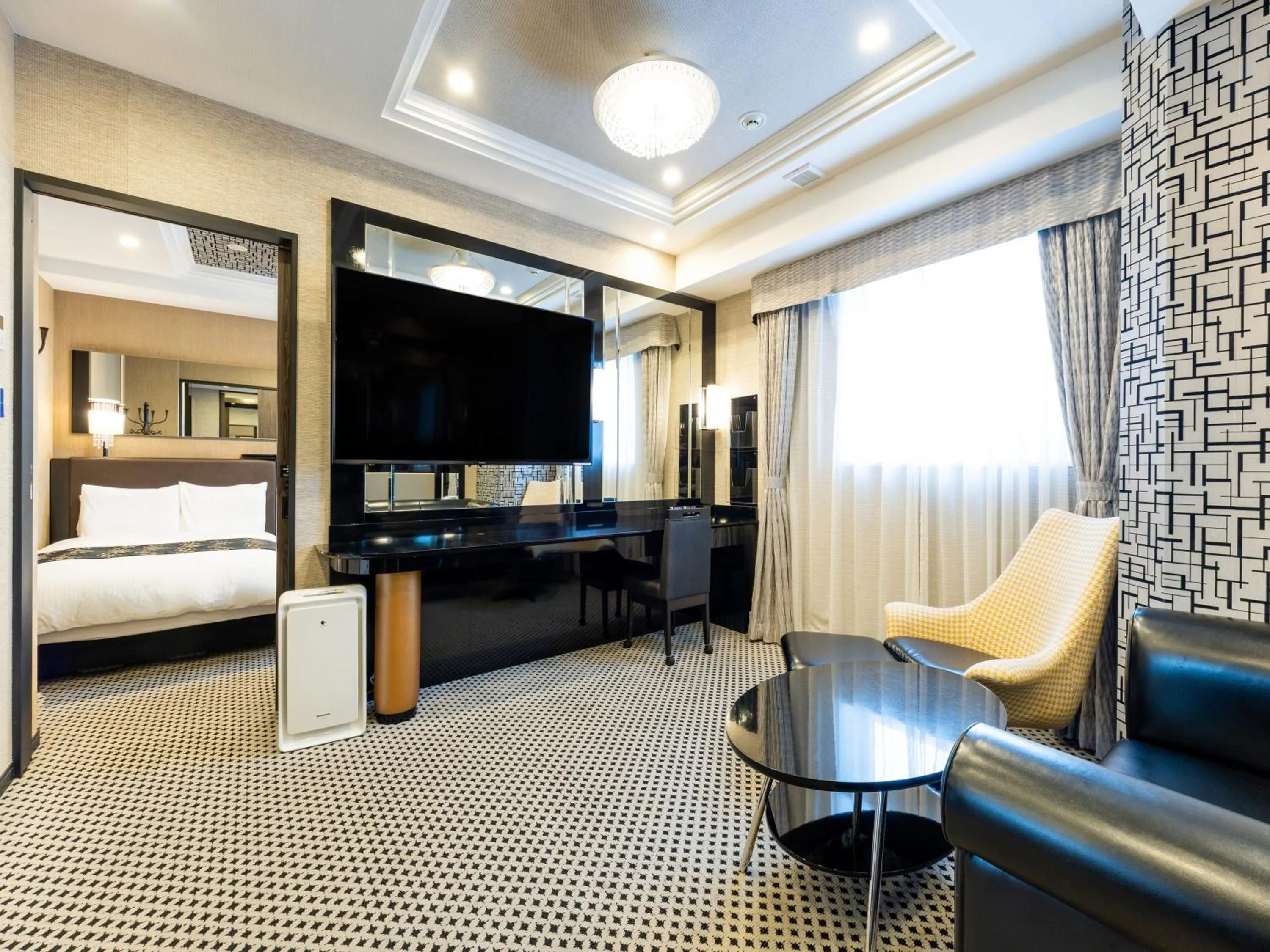 furniture, Bed in APA Hotel & Resort Midosuji Hommachi Ekimae Tower