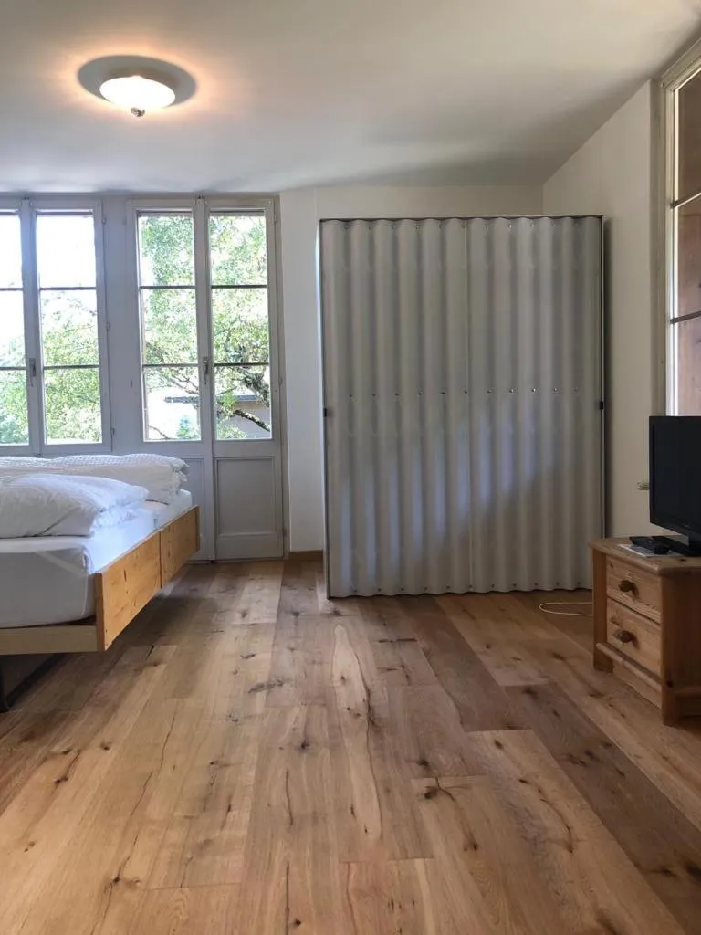 Bed in Hotel Krone Budget