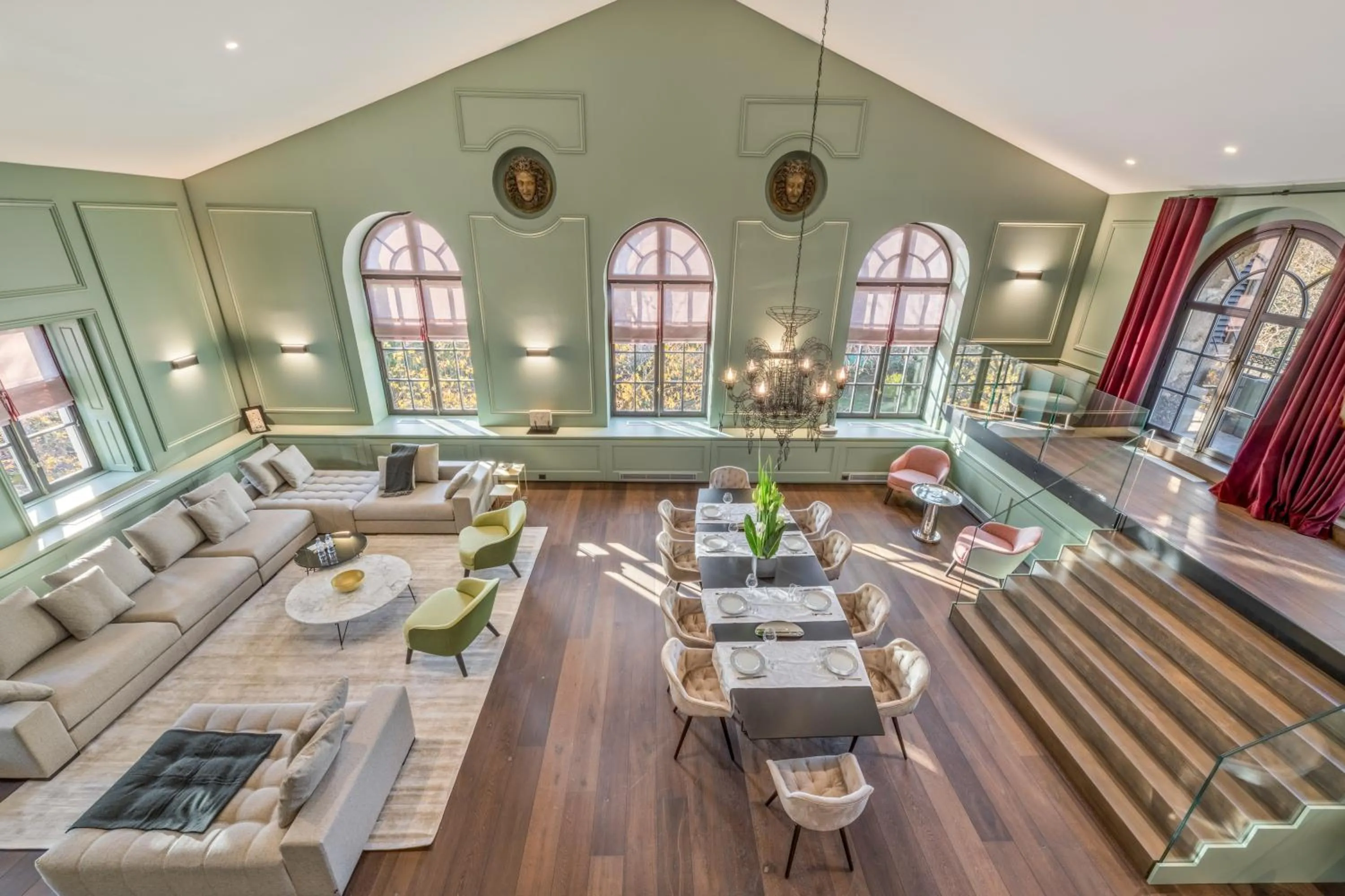 Living room in Les Suites de l'Ile Barbe