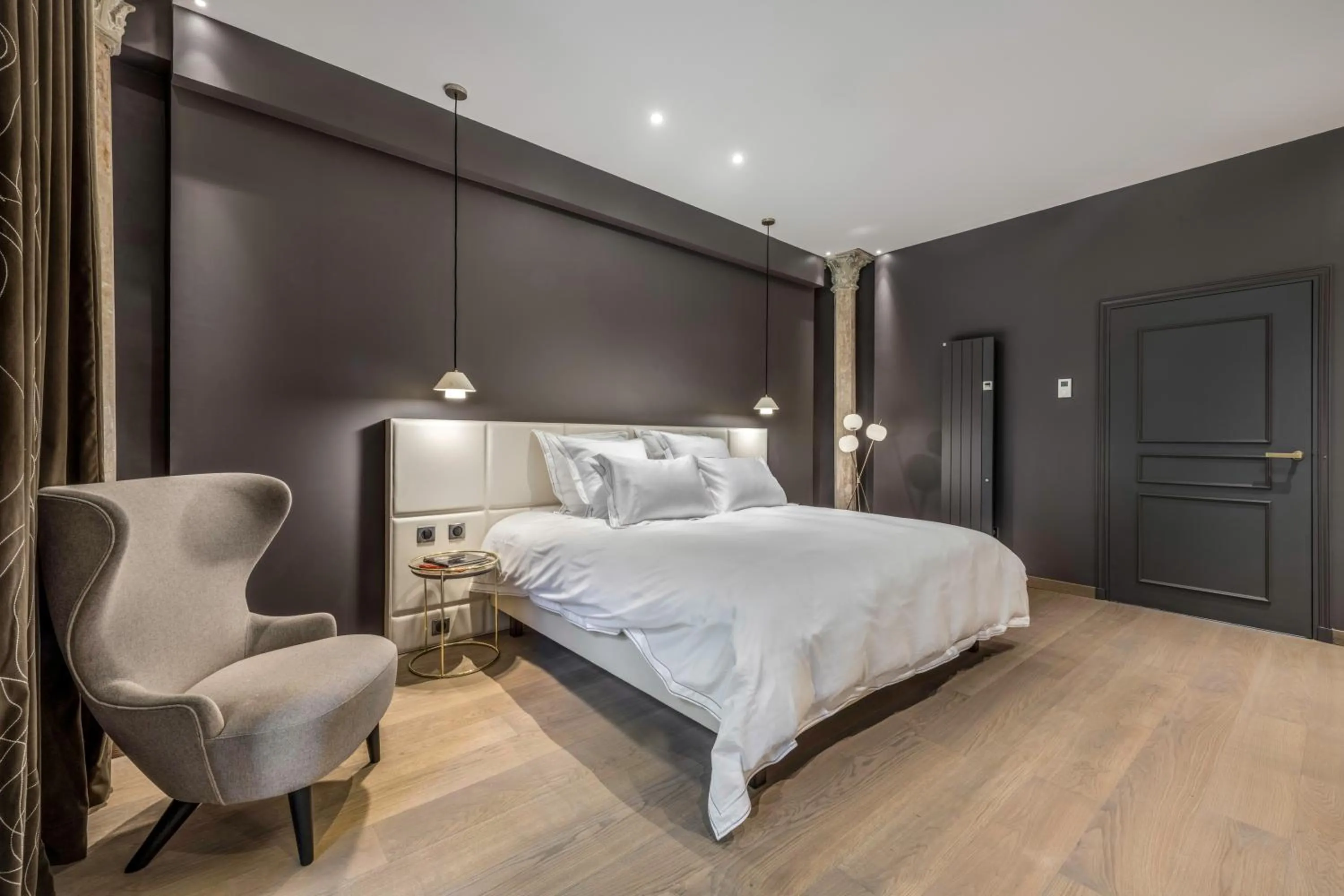 Bed in Les Suites de l'Ile Barbe
