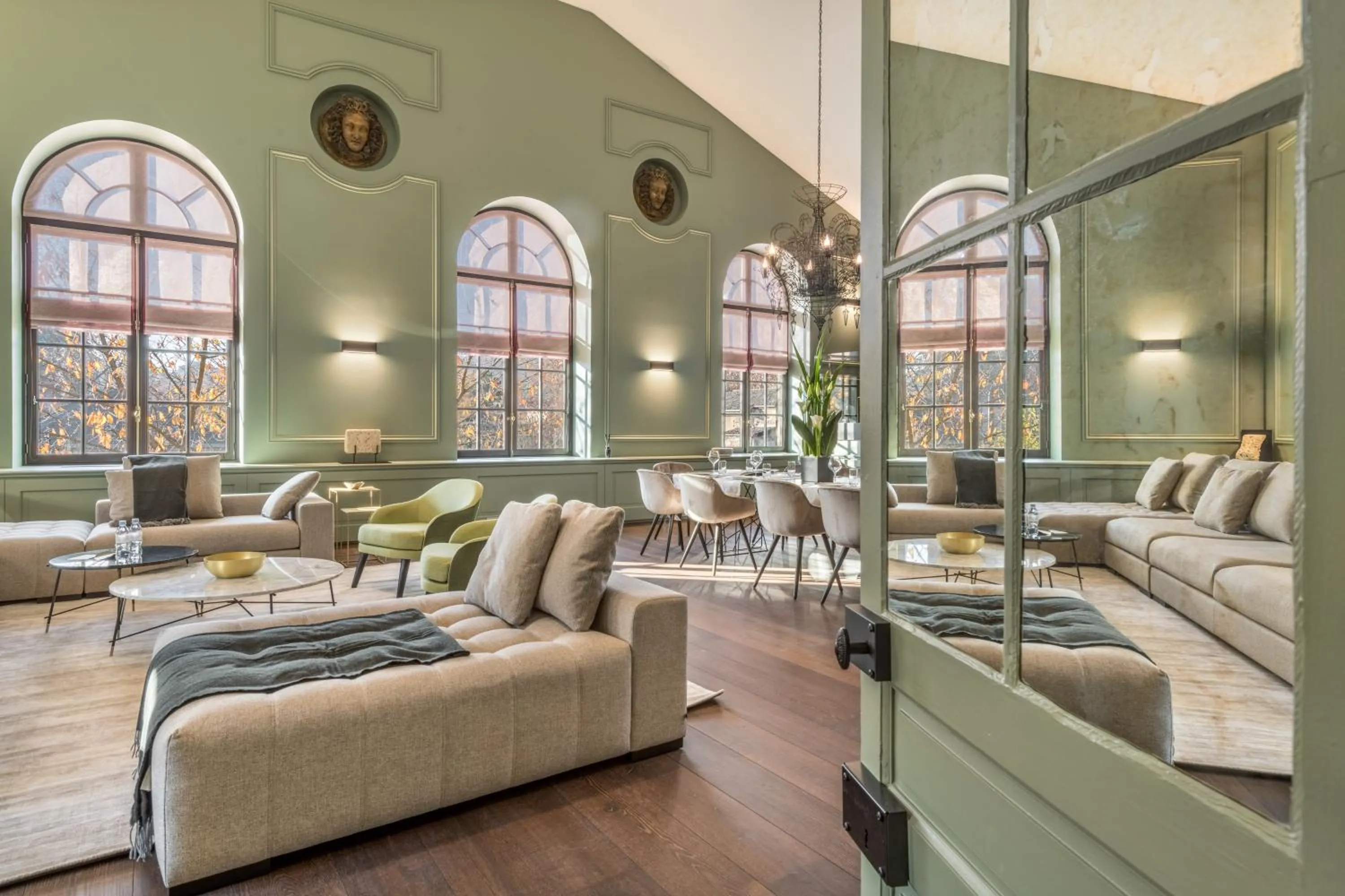 Living room in Les Suites de l'Ile Barbe