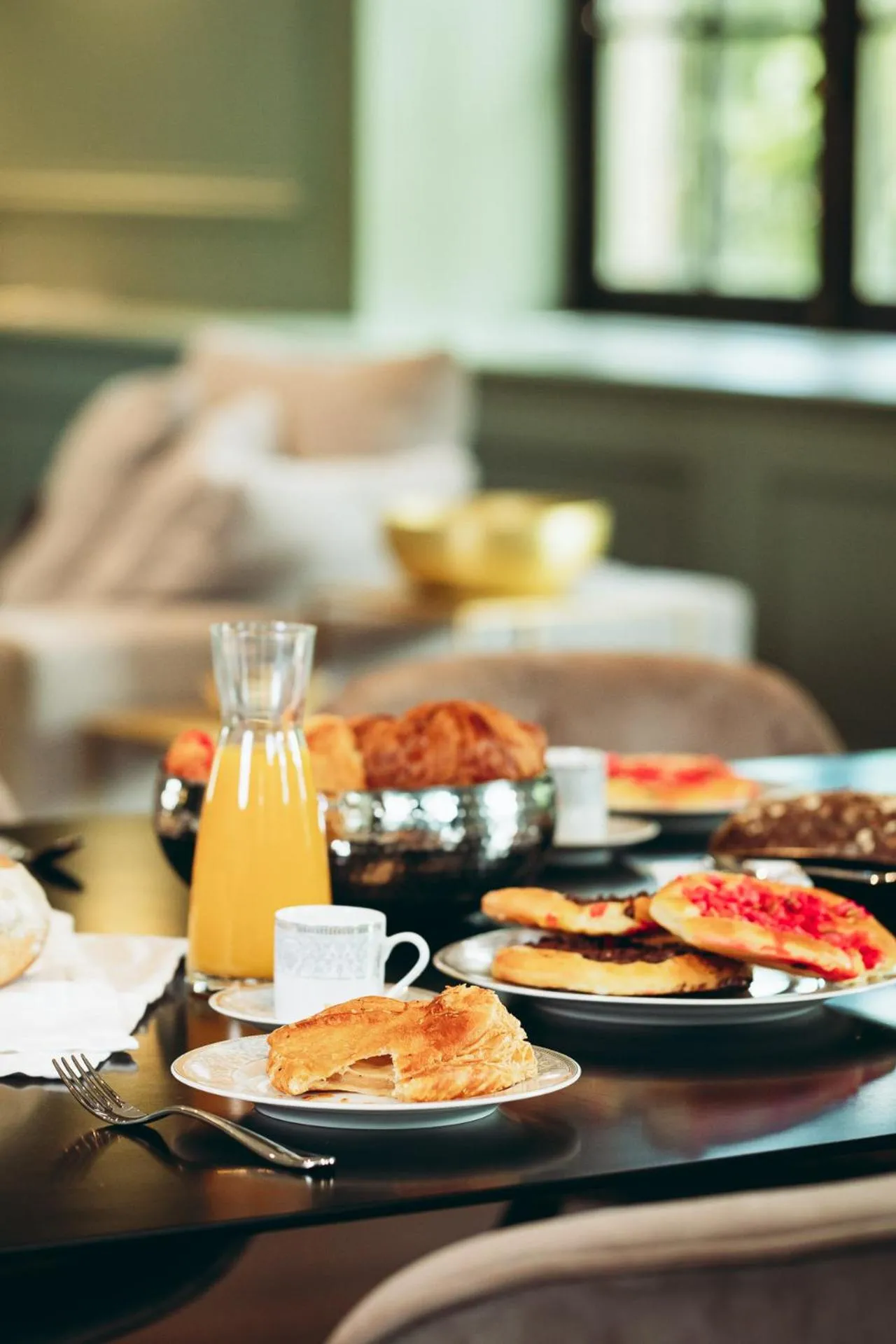 Breakfast in Les Suites de l'Ile Barbe