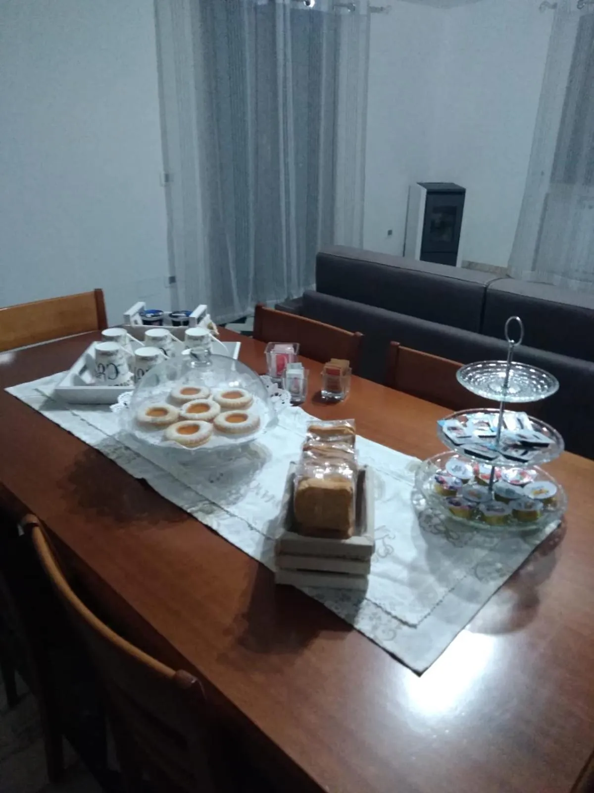 Buffet breakfast in B&B Le Rocce