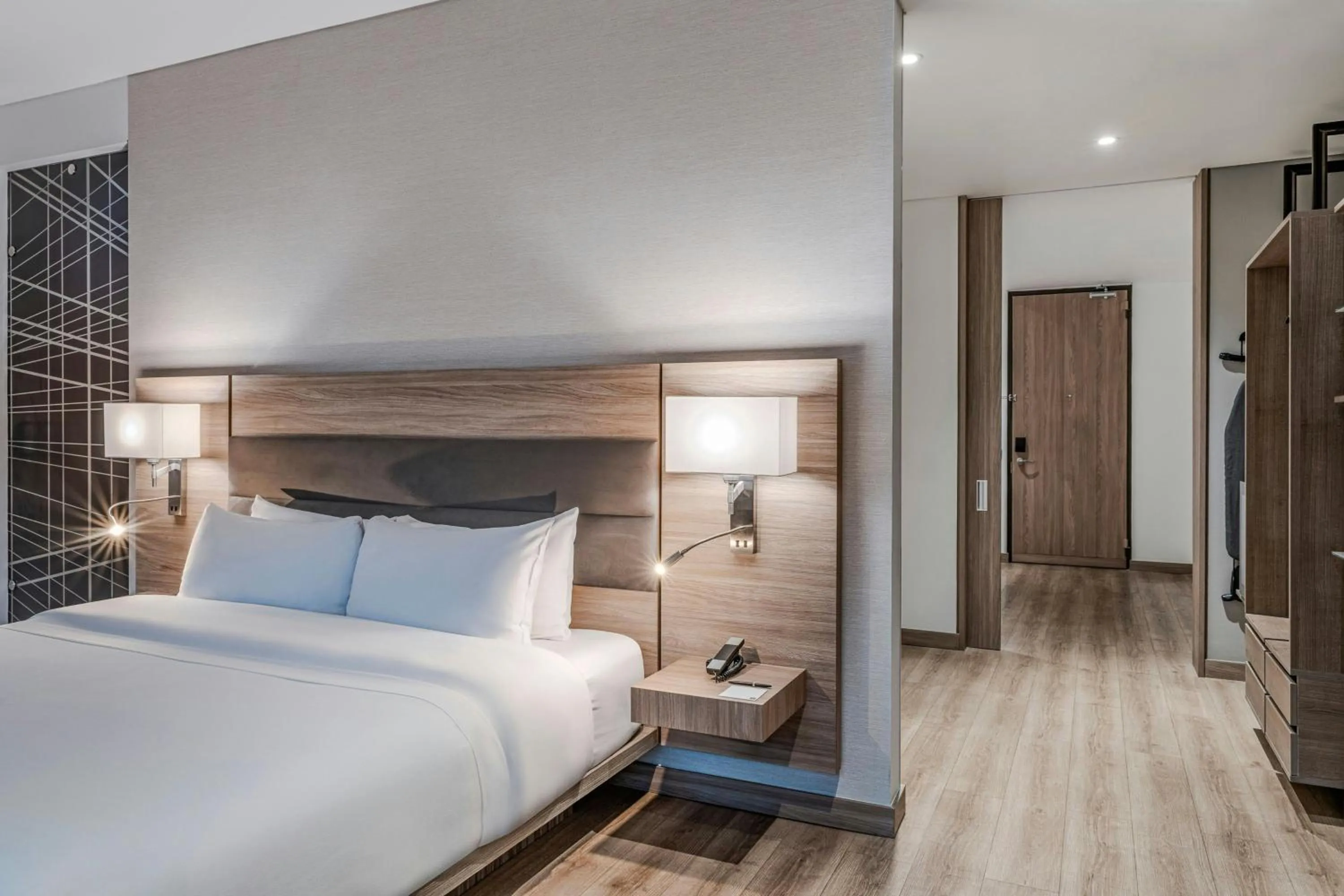 Bedroom, Bed in AC Hotel by Marriott Bogota Zona T