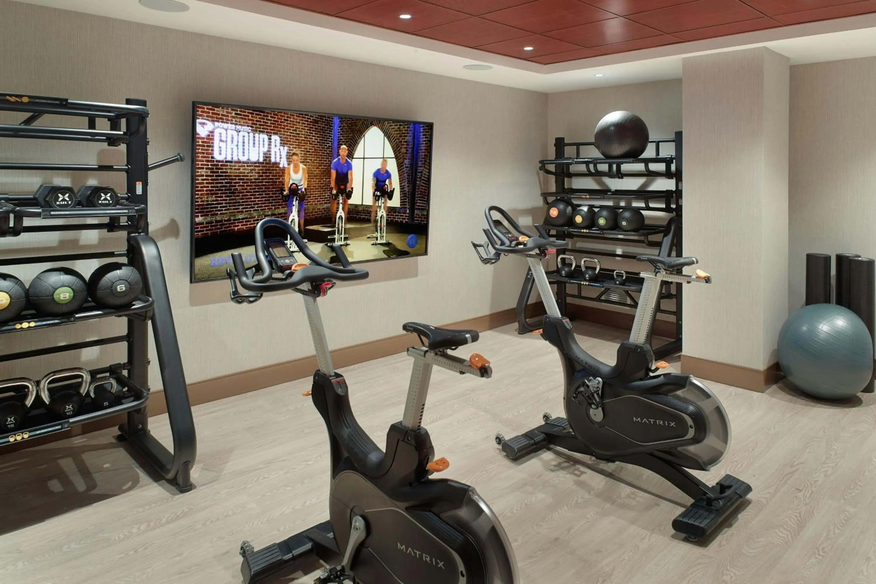 Fitness centre/facilities in Lexington Marriott City Center