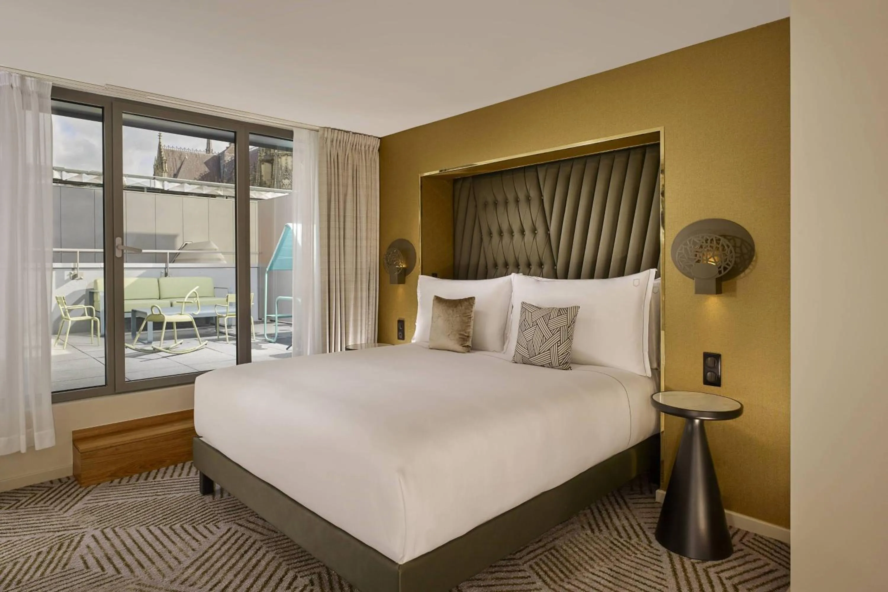 Photo of the whole room, Bed in La Caserne Chanzy Hotel & Spa, Autograph Collection