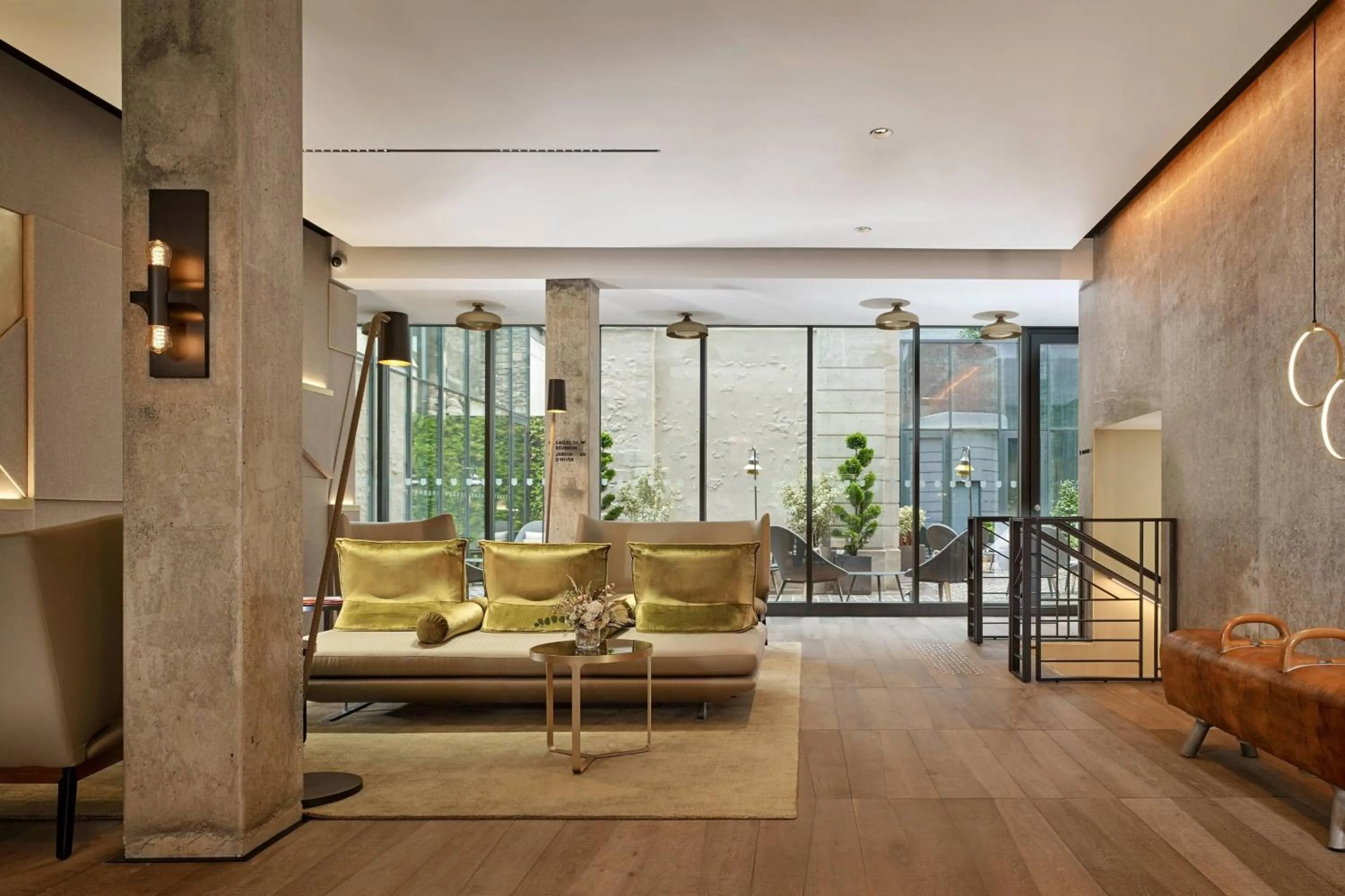 Lobby or reception in La Caserne Chanzy Hotel & Spa, Autograph Collection