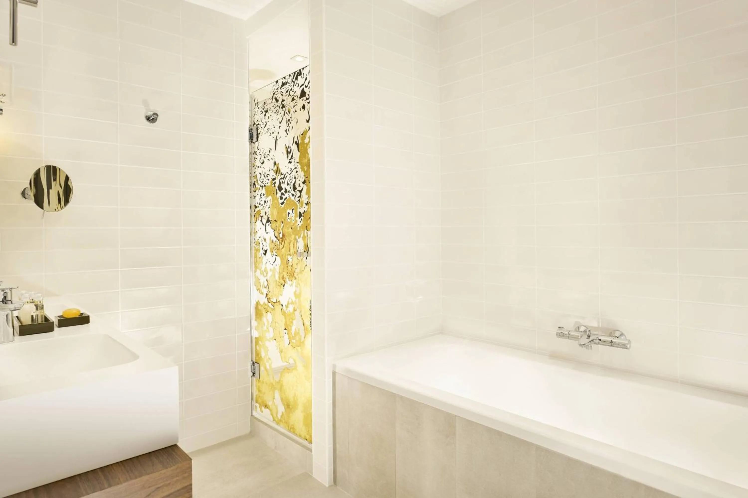 Bathroom, Bed in La Caserne Chanzy Hotel & Spa, Autograph Collection