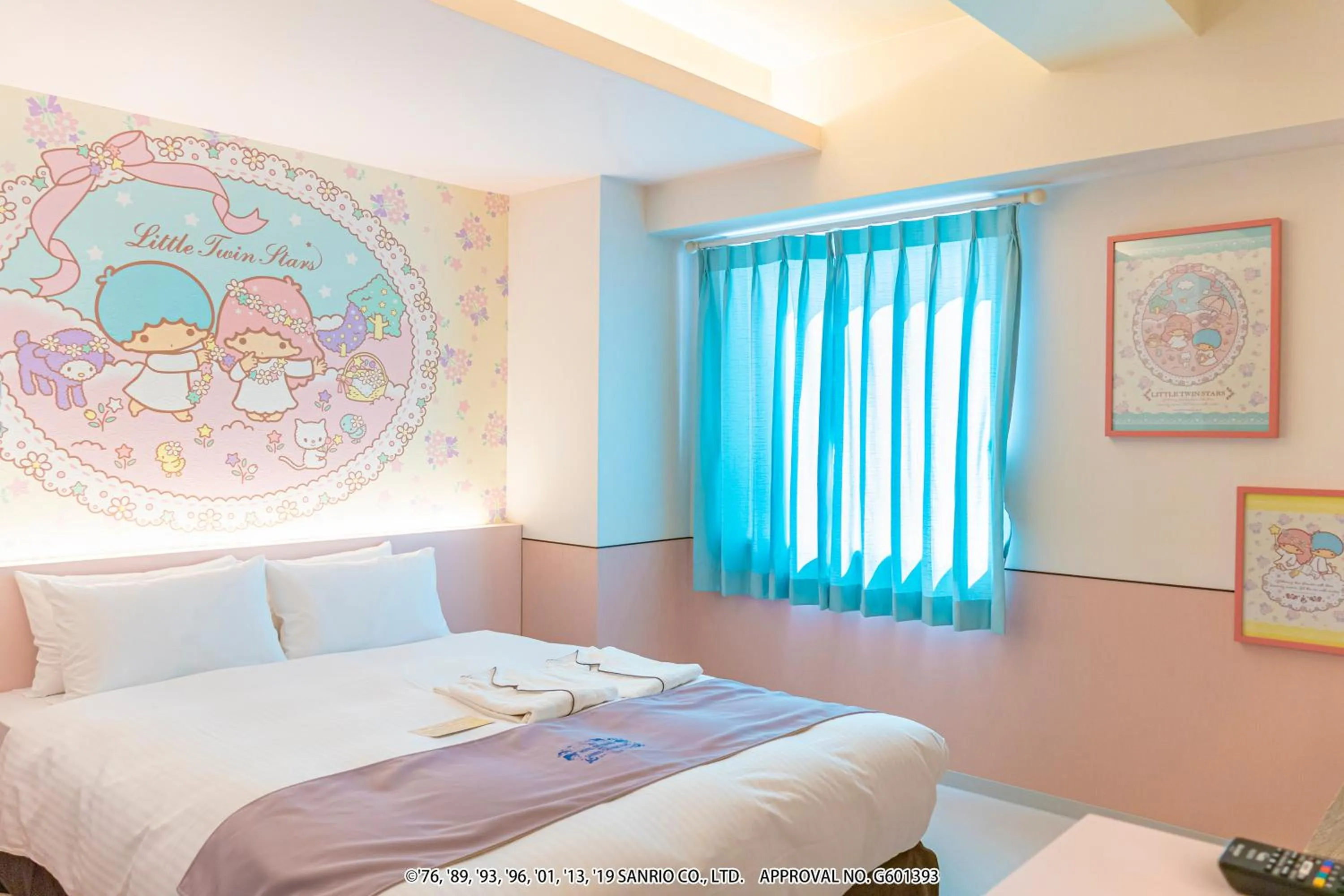 Photo of the whole room, Bed in HOTEL OKINAWA WITH SANRIO CHARACTERS