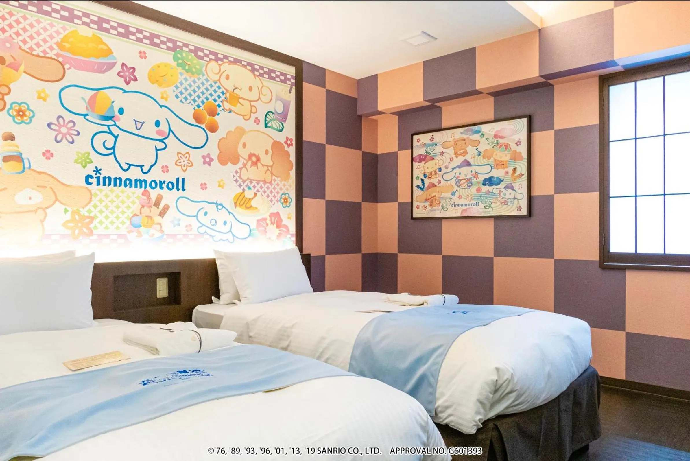 Photo of the whole room, Bed in HOTEL OKINAWA WITH SANRIO CHARACTERS