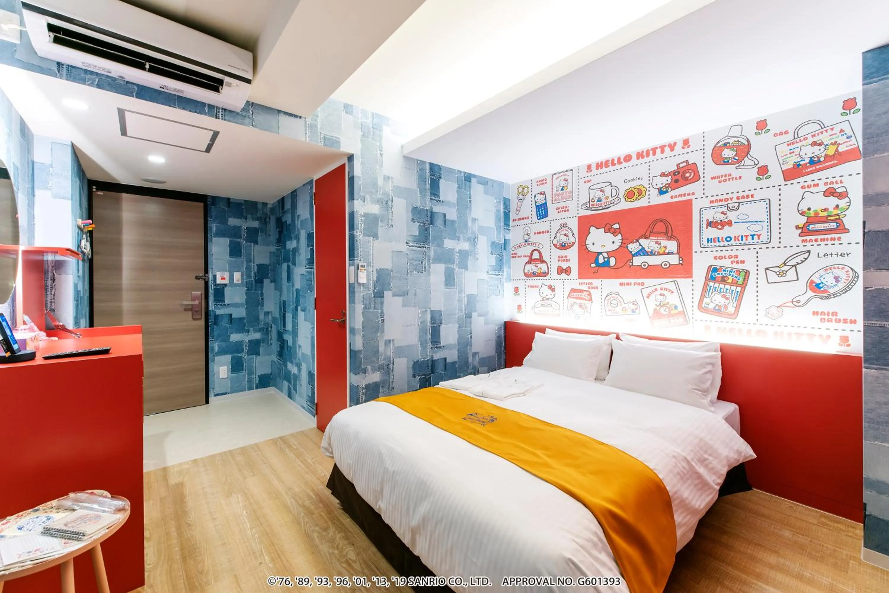 Photo of the whole room, Bed in HOTEL OKINAWA WITH SANRIO CHARACTERS