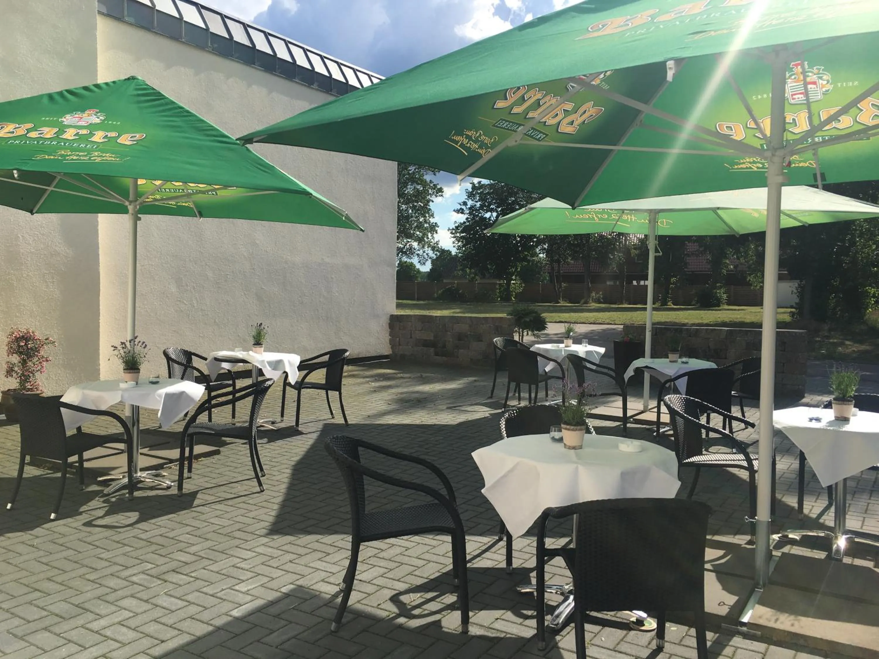 Patio in Restaurant und Hotel Knostmann