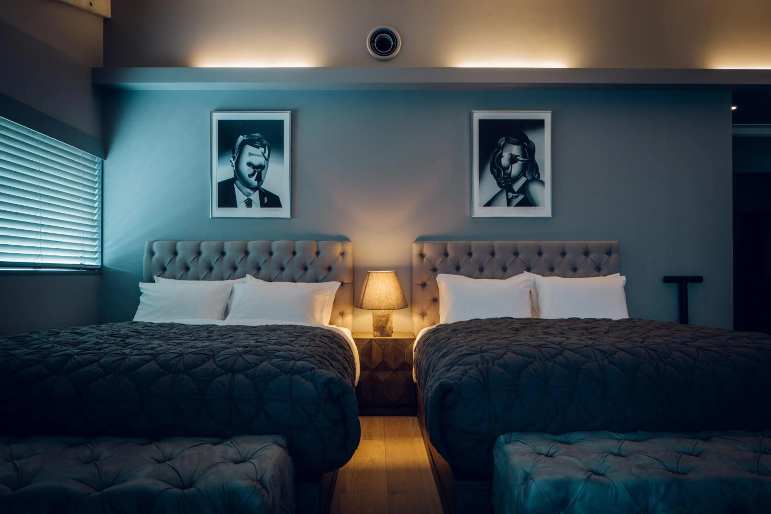 Bedroom, Bed in node hotel